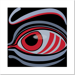 Whale Eye Posters and Art